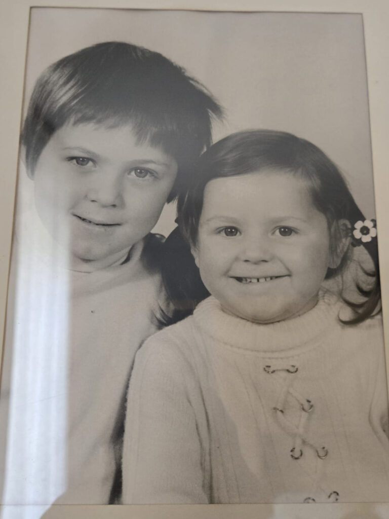 Norbert und Angelika früher